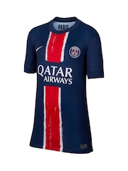 Nike Jr. PSG Stadium 24/25 Home Football Shirt - Image 9 of 12
