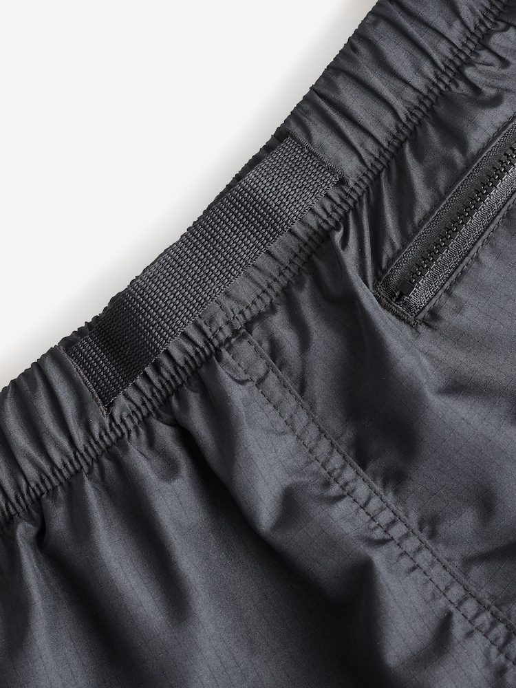 Nike Black Cargo Pocket Swim Shorts - Image 6 of 6