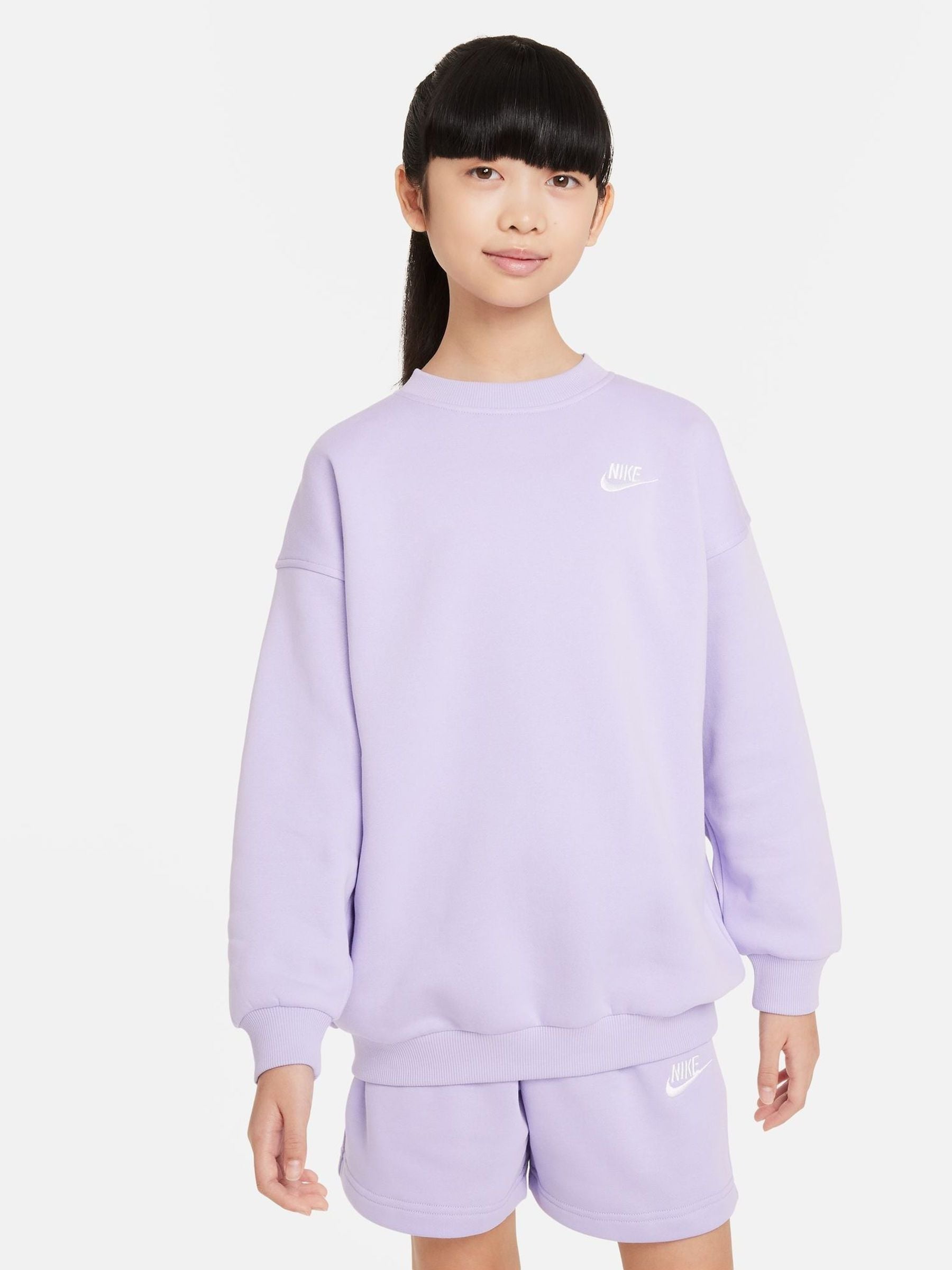 Nike lilac sweatshirt new arrivals