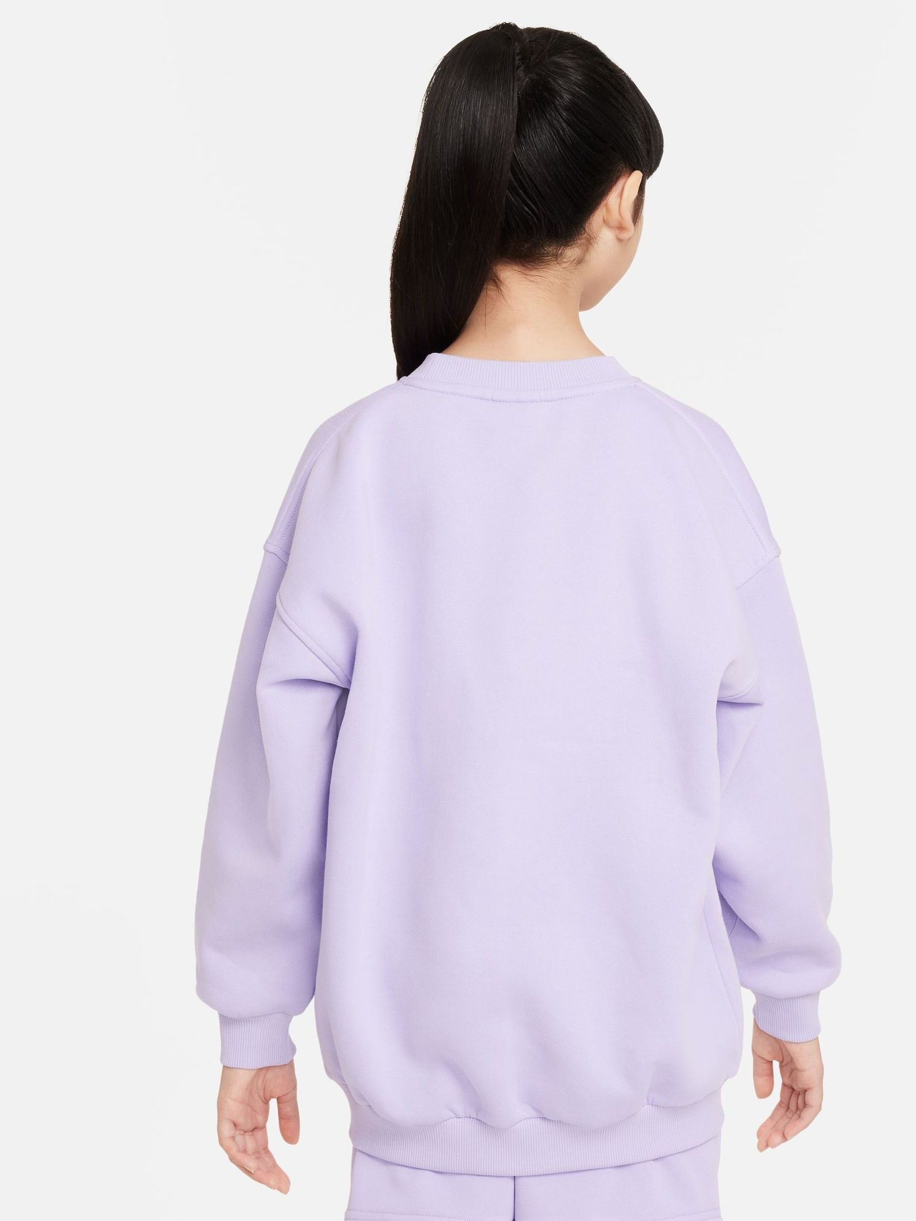 Buy Nike Lilac Purple Oversized Club Fleece Sweatshirt from Next Austria