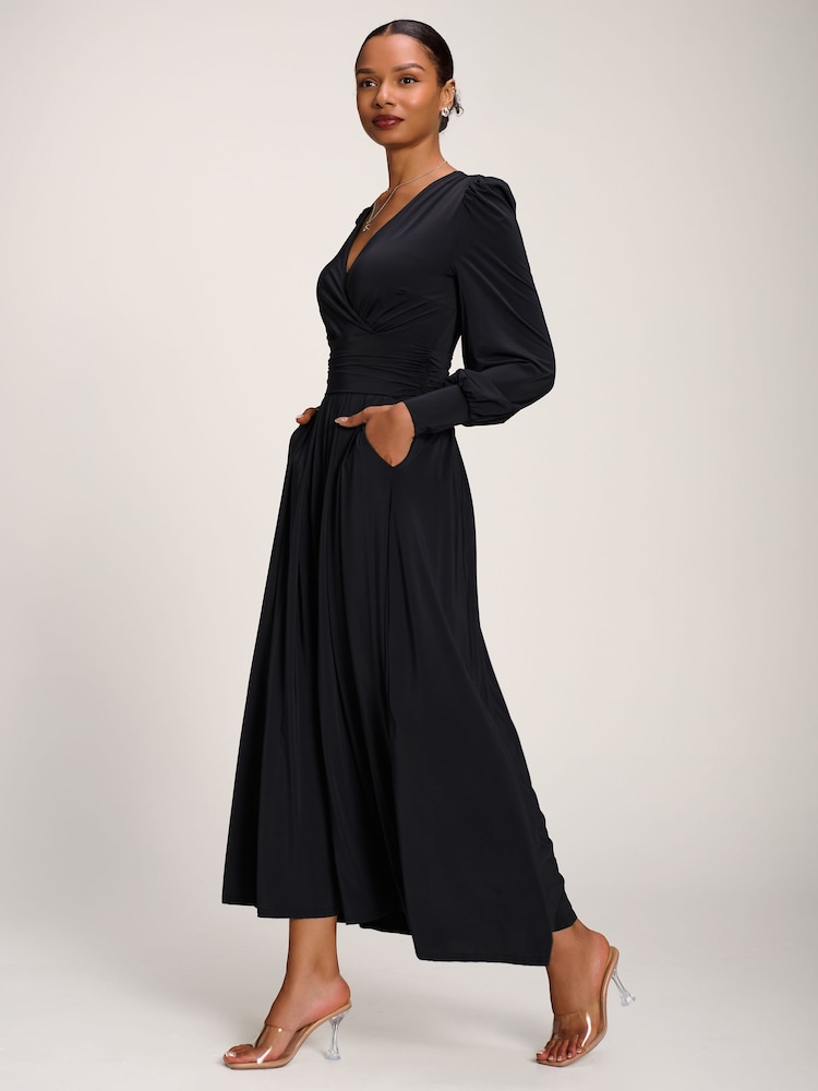 soft jersey dress Side Knot Jersey Dress