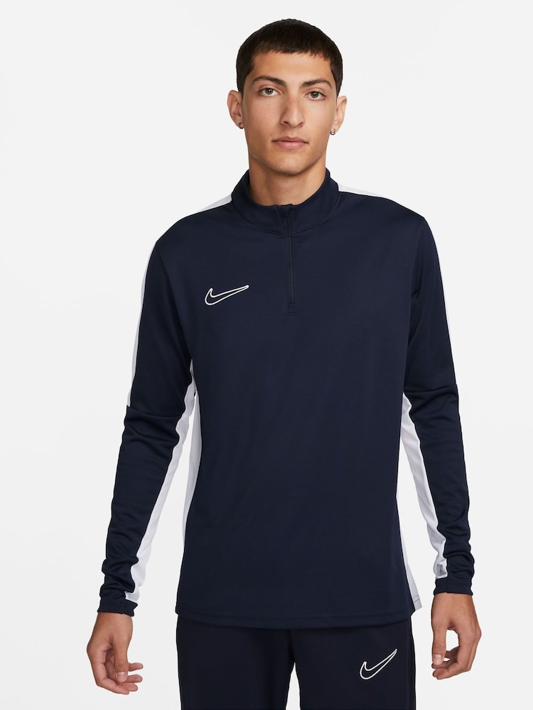 Blauschwarz - Nike – Dri-FIT Academy – Trainingsoberteil mit Viertelreißverschluss - Bild 1 von 5