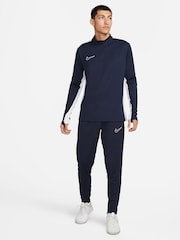 Blauschwarz - Nike – Dri-FIT Academy – Trainingsoberteil mit Viertelreißverschluss - Bild 3 von 5