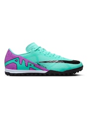 Nike Green Mercurial Vapor 15 Turf Football Boots - Image 1 of 10