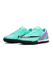 Nike Green Mercurial Vapor 15 Turf Football Boots - Image 2 of 10