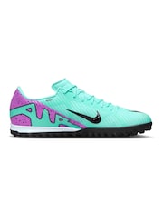 Nike Green Mercurial Vapor 15 Turf Football Boots - Image 4 of 10