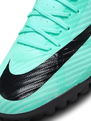 Nike Green Mercurial Vapor 15 Turf Football Boots - Image 8 of 10