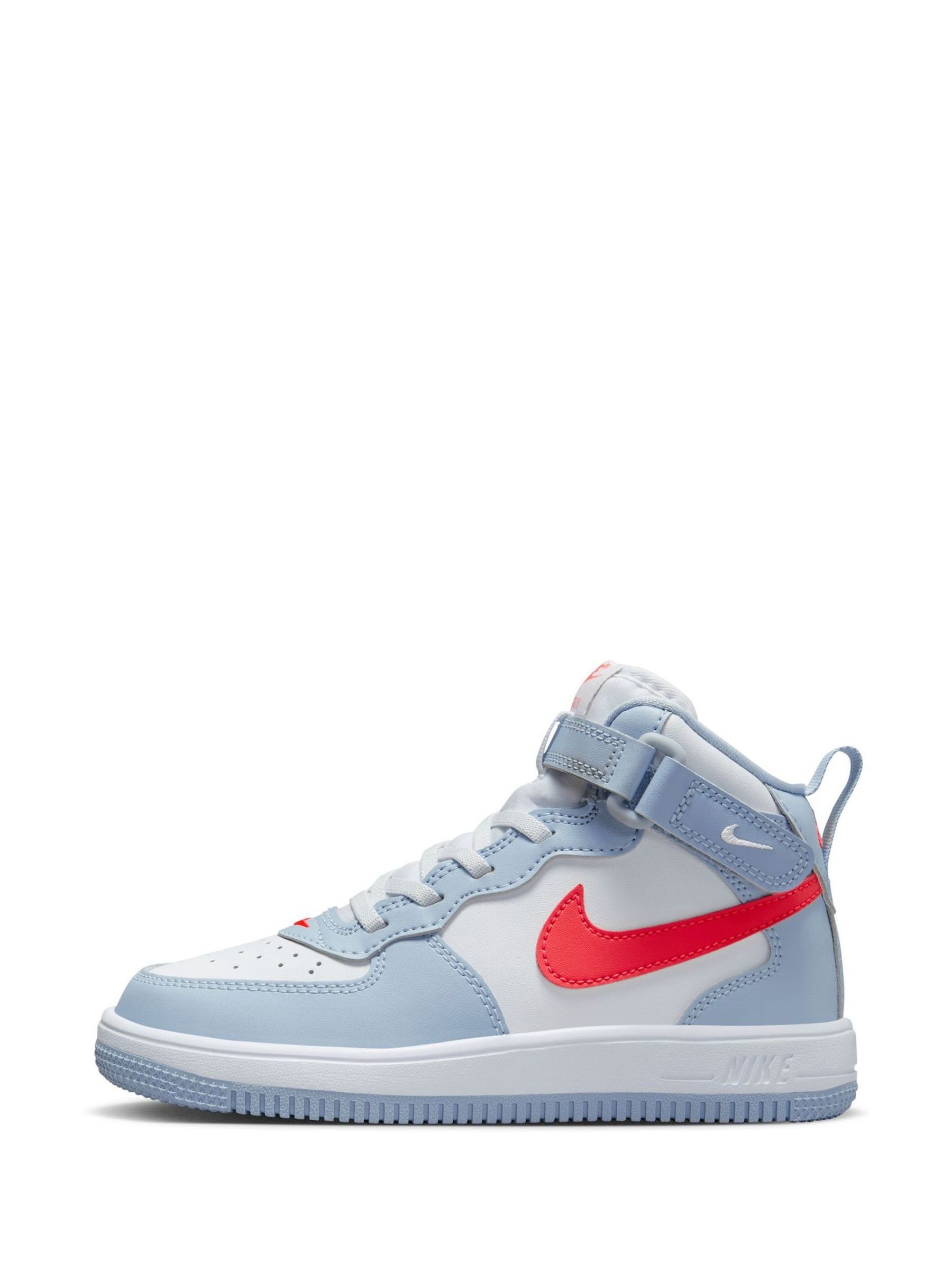 Buy Nike Light Blue Air Force 1 Mid Easy On Trainers from Next Luxembourg