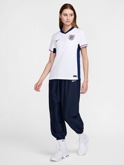 Nike White Womens England Stadium Shirt 2024 - Image 4 of 11