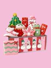 Biscuiteers Merry & Bright Biscuit Tin - Image 1 of 4