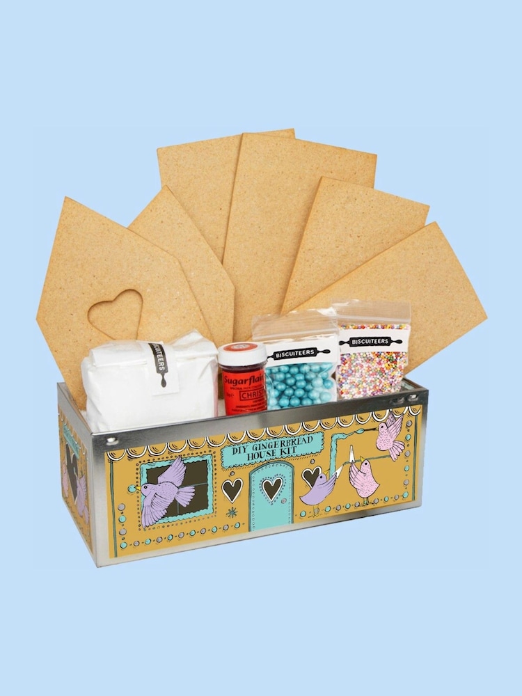 Biscuiteers DIY Gingerbead House Tin - Image 3 of 3 Biscuiteers DIY Gingerbead House Tin - Image 3 of 3