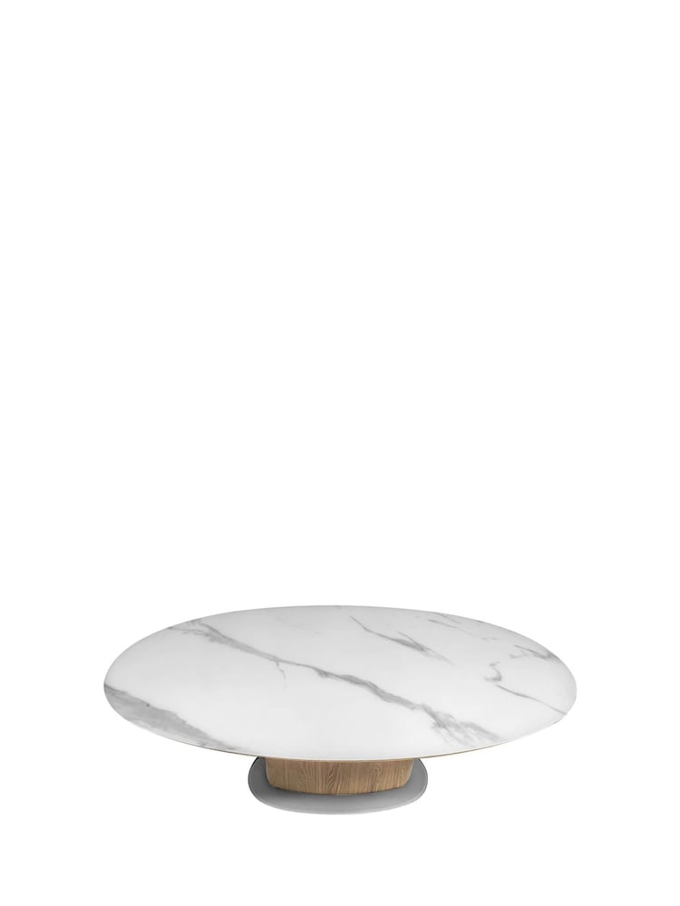 Bentley Designs White Marble Effect Marlow 6 Seater Table - Image 3 of 3
