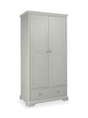 Bentley Designs Blue Grey Alora Double Wardrobe - Image 2 of 4