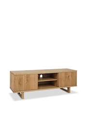 Bentley Designs Rustic Oak Delta Media Unit - Image 2 of 4