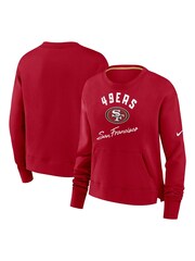 Fanatics Red San Francisco 49ers Crew Fleece - Image 1 of 3