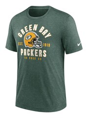 Fanatics Green Bay Packers Triblend Helmet T-Shirt - Image 2 of 3