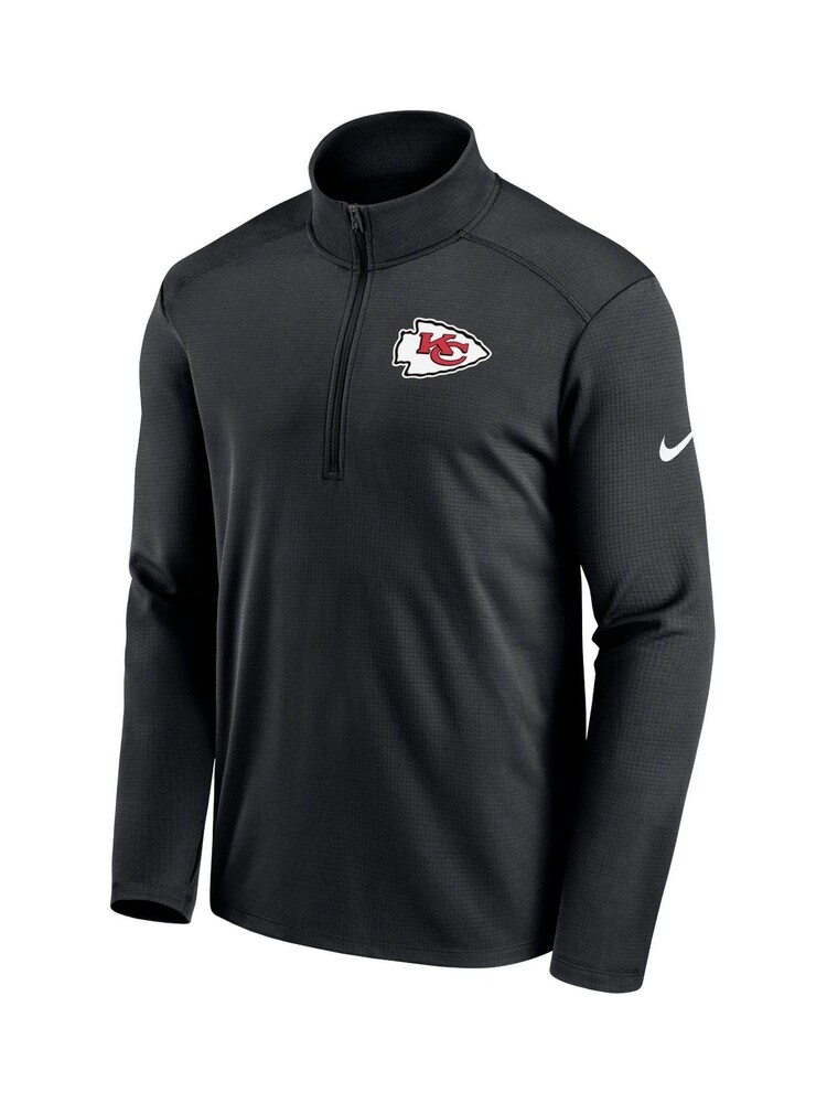 Fanatics Kansas City Chiefs Pacer Quarter Zip Black Jacket - Image 2 of 3