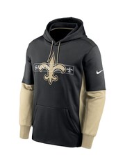 Fanatics New Orleans Saints Therma Colour Block Black Hoodie - Image 2 of 3