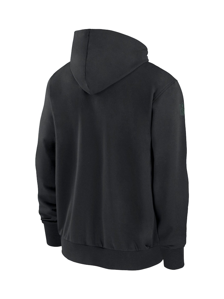 Fanatics Black Bay Packers Dri-FIT Player Full Zip Top - Image 3 of 3