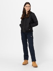Dickies Quilted Bomber Black Jacket - Image 3 of 7