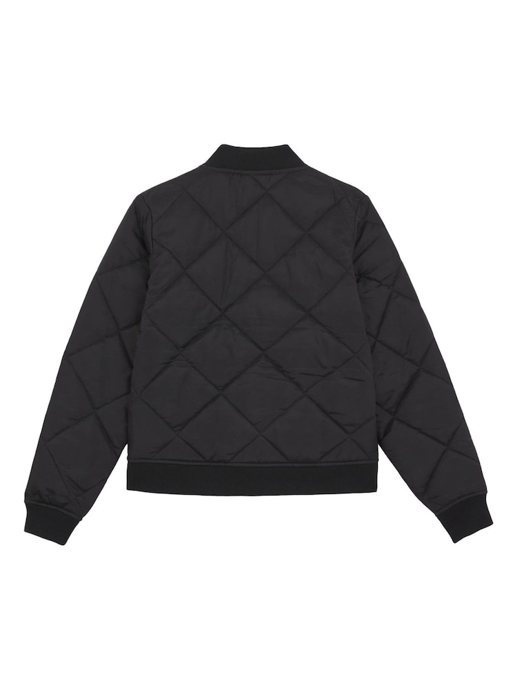 Dickies Quilted Bomber Black Jacket - Image 7 of 7 Dickies Quilted Bomber Black Jacket - Image 7 of 7