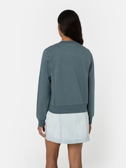 Dickies Grey 100% Cotton Heavyweight Wordmark Crew Sweat Top - Image 2 of 8