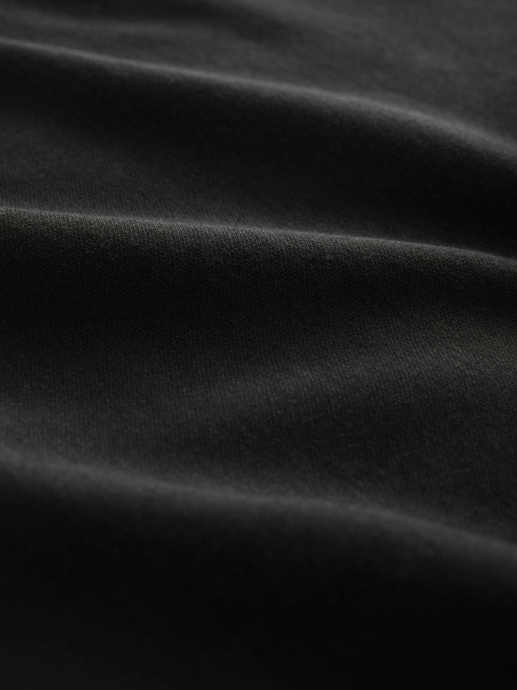 Black Soft Touch Long Sleeve Turtle Neck T-Shirt - Image 6 of 7