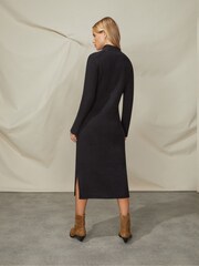 Ro&Zo Turtle Neck Jumper Dress - Image 2 of 5
