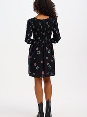 Sugarhill Brighton Claudette Shirred Black Dress - Image 2 of 4