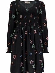 Sugarhill Brighton Claudette Shirred Black Dress - Image 4 of 4