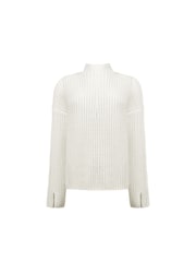 Ro&Zo Split Sleeve High Neck Jumper - Image 7 of 7