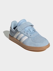 adidas Sky Blue Breaknet Sleek Kids Trainers - Image 1 of 10