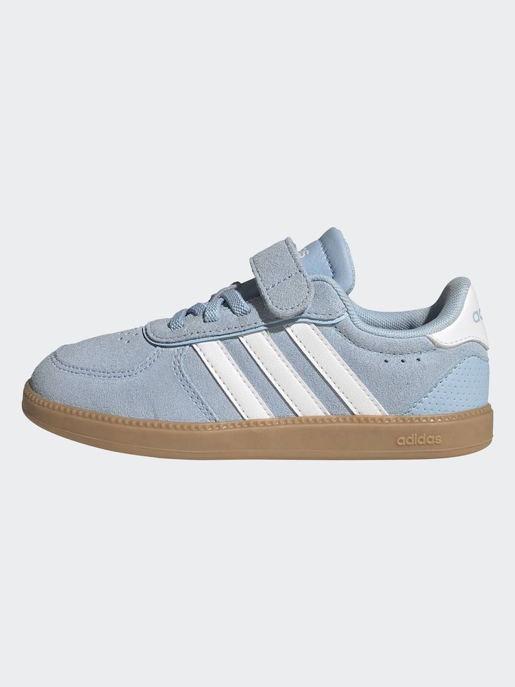 adidas Sky Blue Breaknet Sleek Kids Trainers - Image 10 of 10