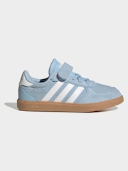 adidas Sky Blue Breaknet Sleek Kids Trainers - Image 2 of 10