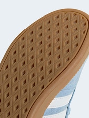 adidas Sky Blue Breaknet Sleek Kids Trainers - Image 6 of 10