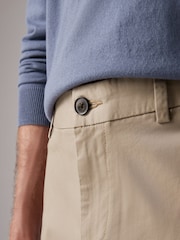Black/Tan Stretch Chinos Shorts 2 Pack - Image 10 of 17