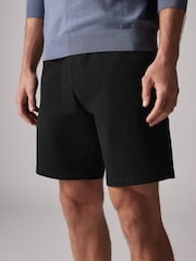 Black/Tan Stretch Chinos Shorts 2 Pack - Image 5 of 17