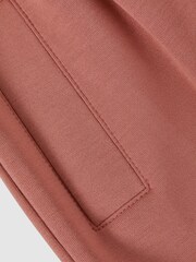 Reiss Mink Seren 9-13 yrs High Rise Elasticated Jersey Trousers - Image 6 of 6