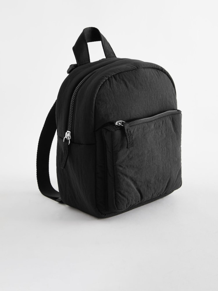 Black Mini Backpack - Image 1 of 6