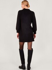 Monsoon Black Pearl Detail Dress - Image 2 of 5