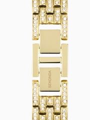 Sekonda Womens Gold Tone Monica 22mm Analogue Watch With Case And Alloy Bracelet With White Dial - Image 6 of 6