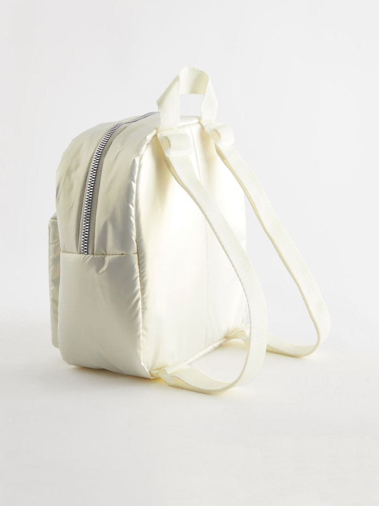 Silver Mini Backpack - Image 3 of 7