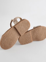Rose Gold Beaded Occasion Sandals - Image 9 of 10