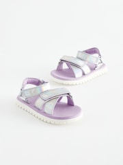 Silver Trekker Sandals - Image 1 of 6