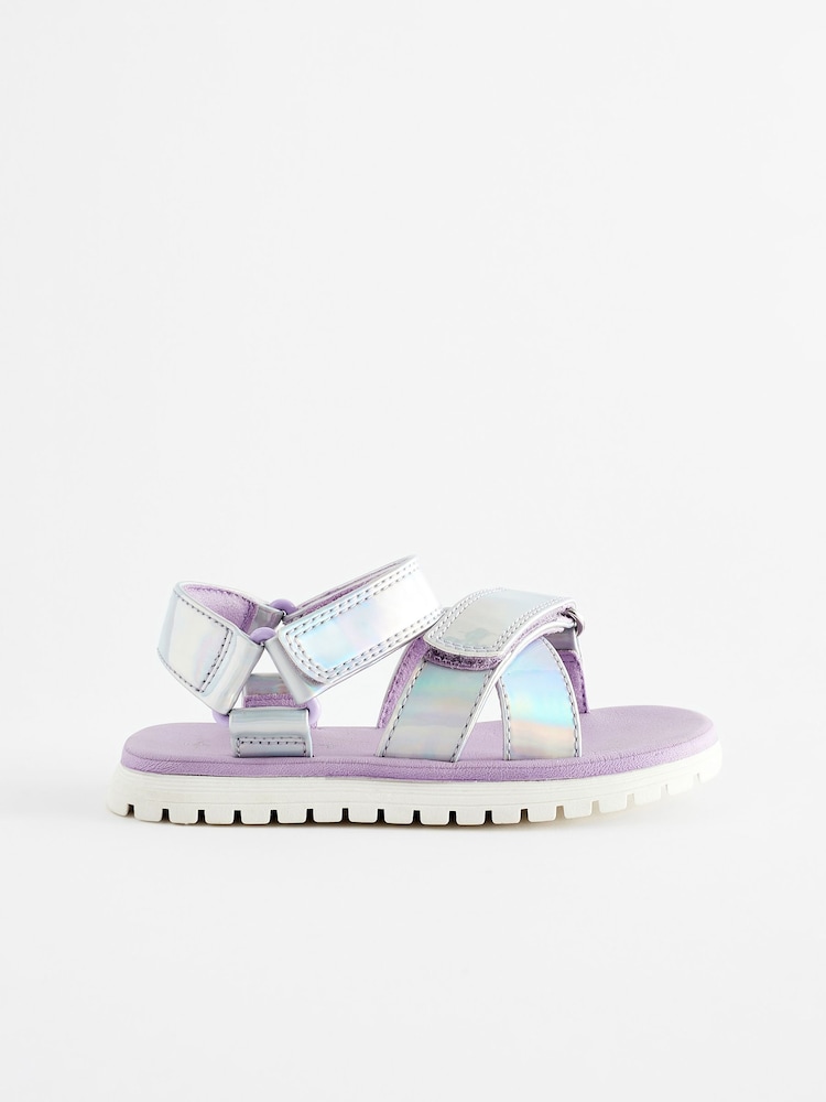 Silver Trekker Sandals - Image 2 of 6