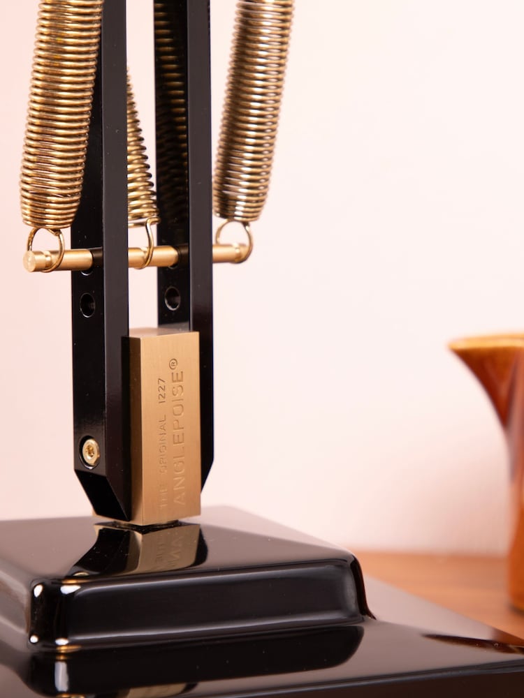 Anglepoise Black Original 1227™ Brass Desk Lamp - Image 2 of 6