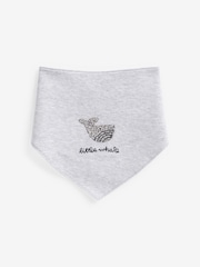 Grey Whale Baby 100% Cotton Bibs 3 Pack - Image 2 of 5