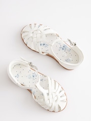 White Fisherman Occasion Sandals - Image 1 of 4