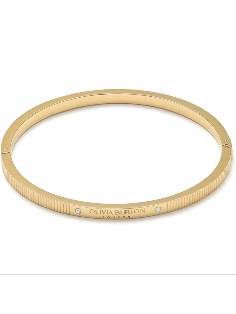 Olivia Burton Jewellery Ladies Gold Tone Classic Linear Bangles - Image 1 of 1