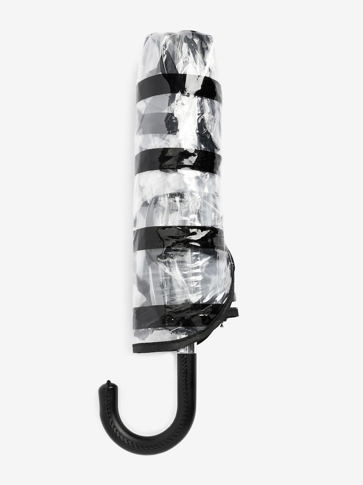Stripe Crook Handle Umbrella - Image 1 of 1 Stripe Crook Handle Umbrella - Image 1 of 1
